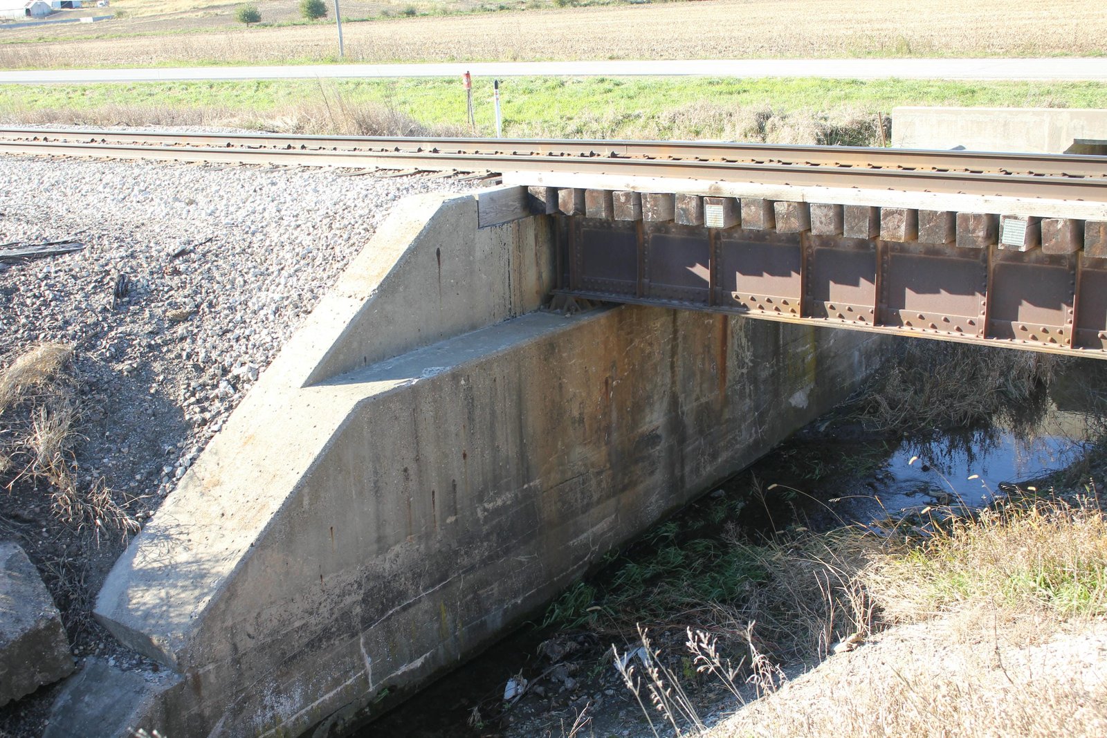 West abutment